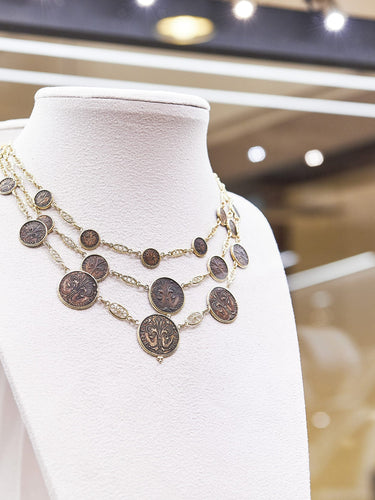 Goldsmithing Necklaces by COI Florence
