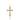YELLOW GOLD CROSS PENDANT