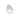 Vintage 18kt White Gold Teardrop Bypass Ring with Full Diamond Pavé 1.41ct
