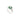 Vintage 18kt White Gold Flower Ring with Emeralds and Natural Diamonds
