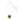 Vintage GoldArt 18kt Gold Heart Pendant Necklace with Peridot and Diamonds
