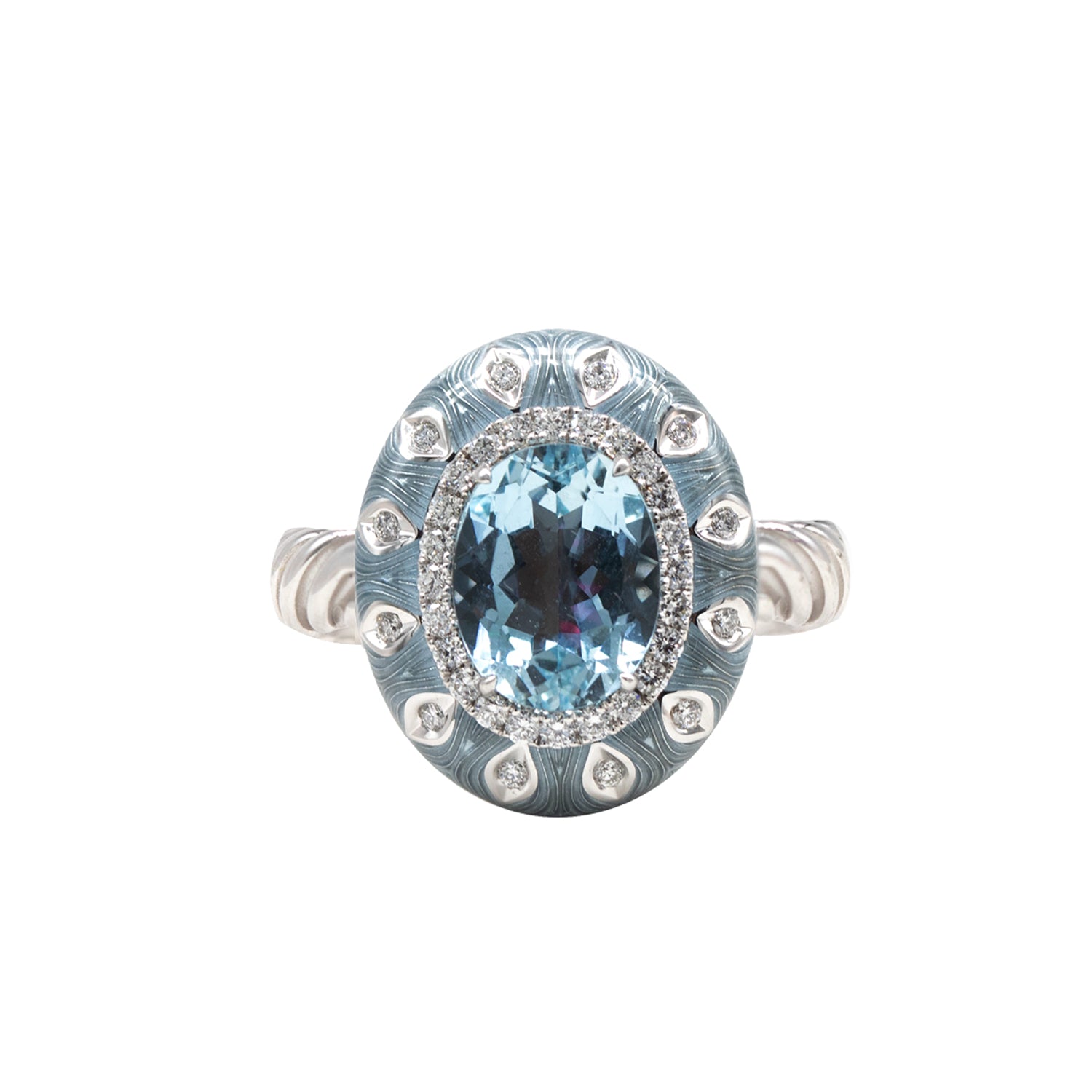 Isfahan Aquamarine Ring