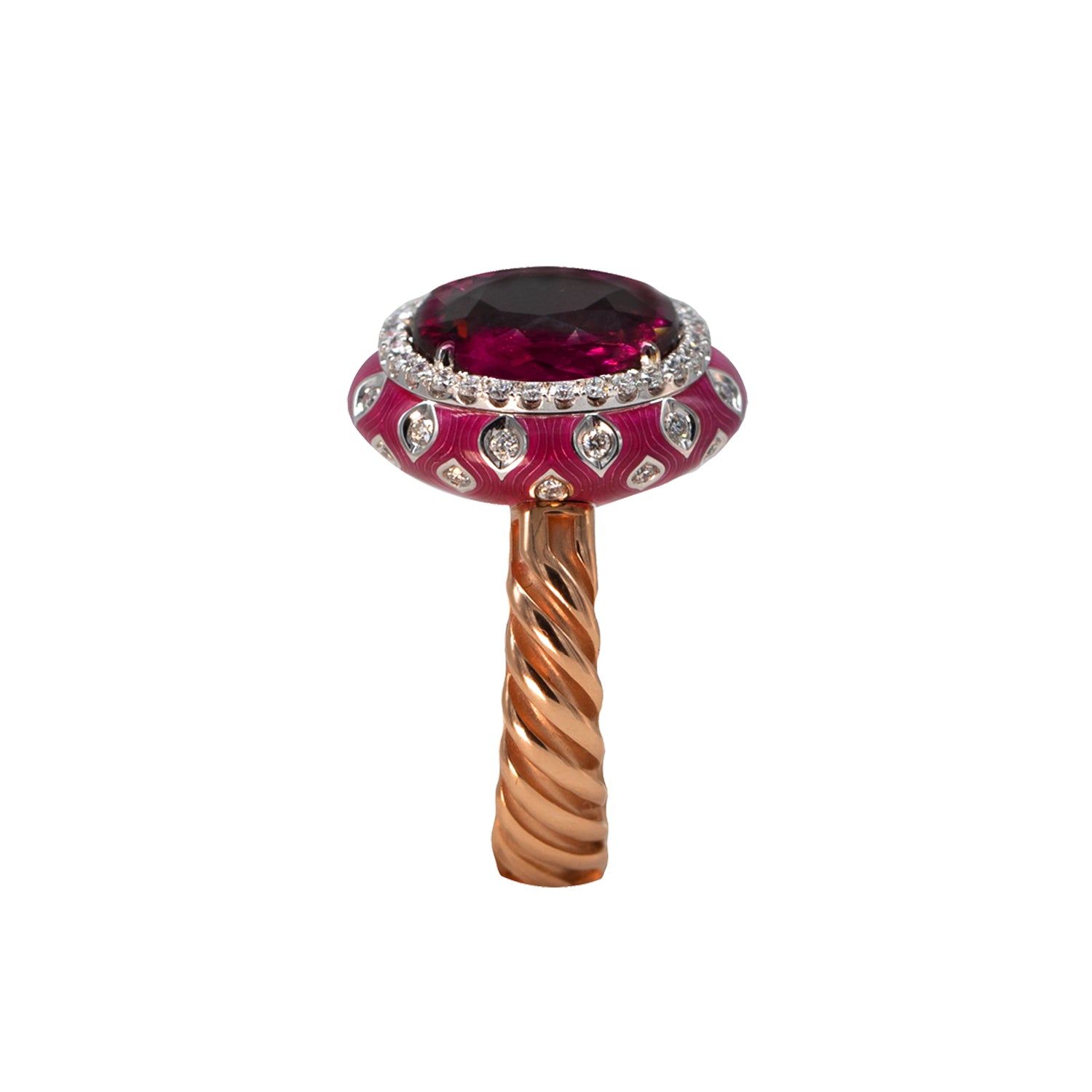 Isfahan Rubellite Ring