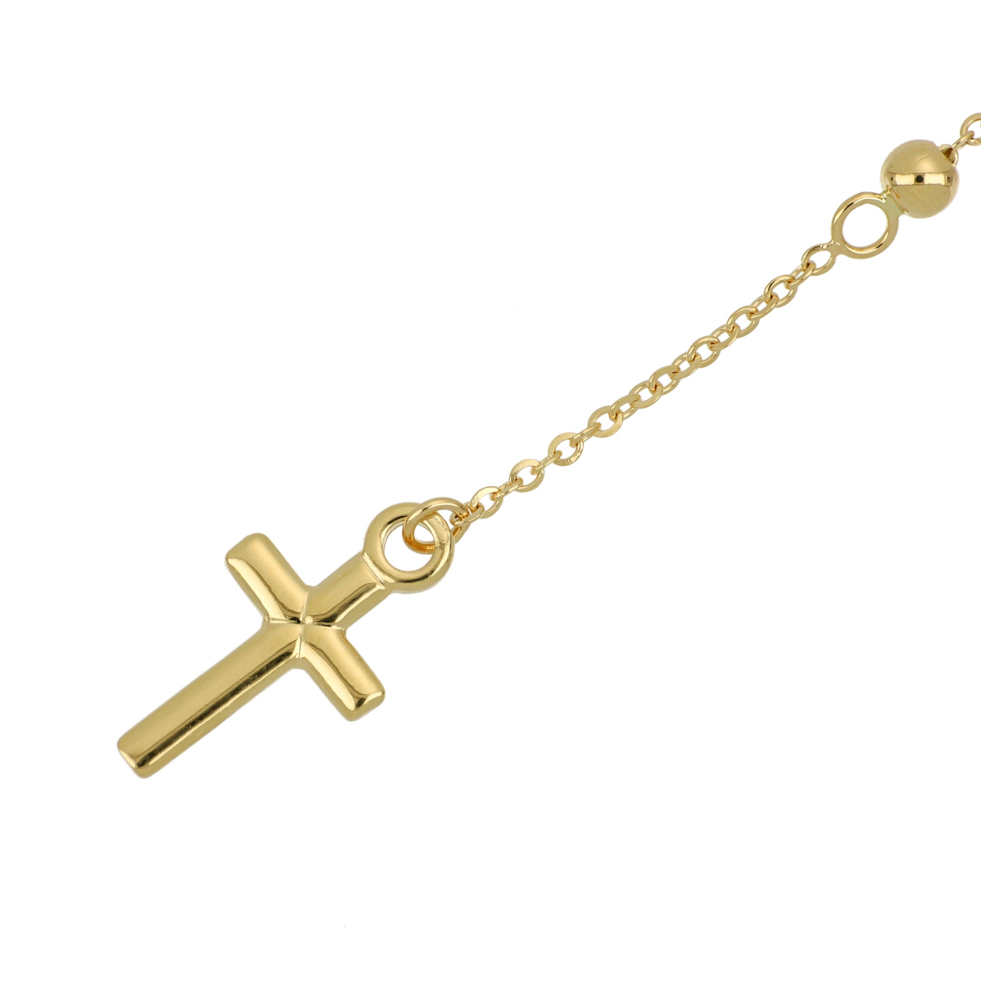 Gold Cross Charm