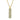 Multi-size Pendant 3 Rows Diamonds