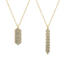 Multi-size Pendant with Diamonds