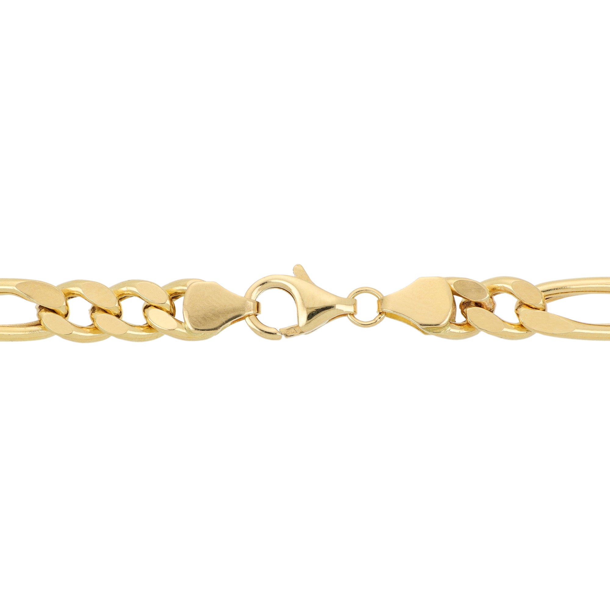 Closure Figaro Link Necklace