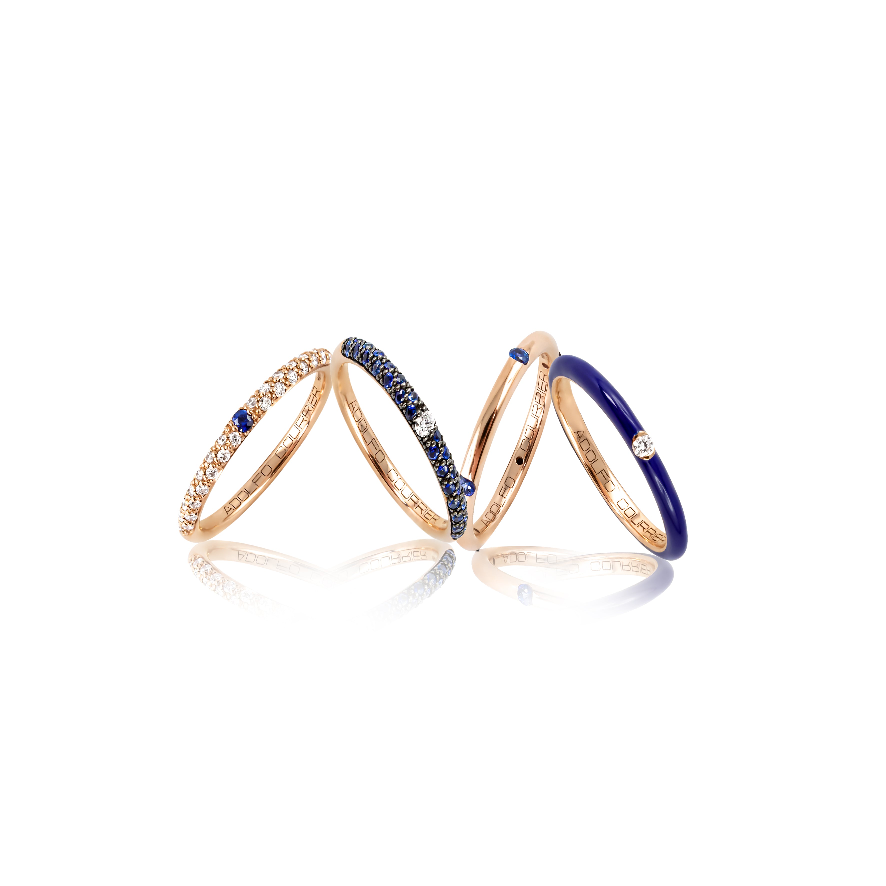 Set Anelli Pop Mini Deep Blue