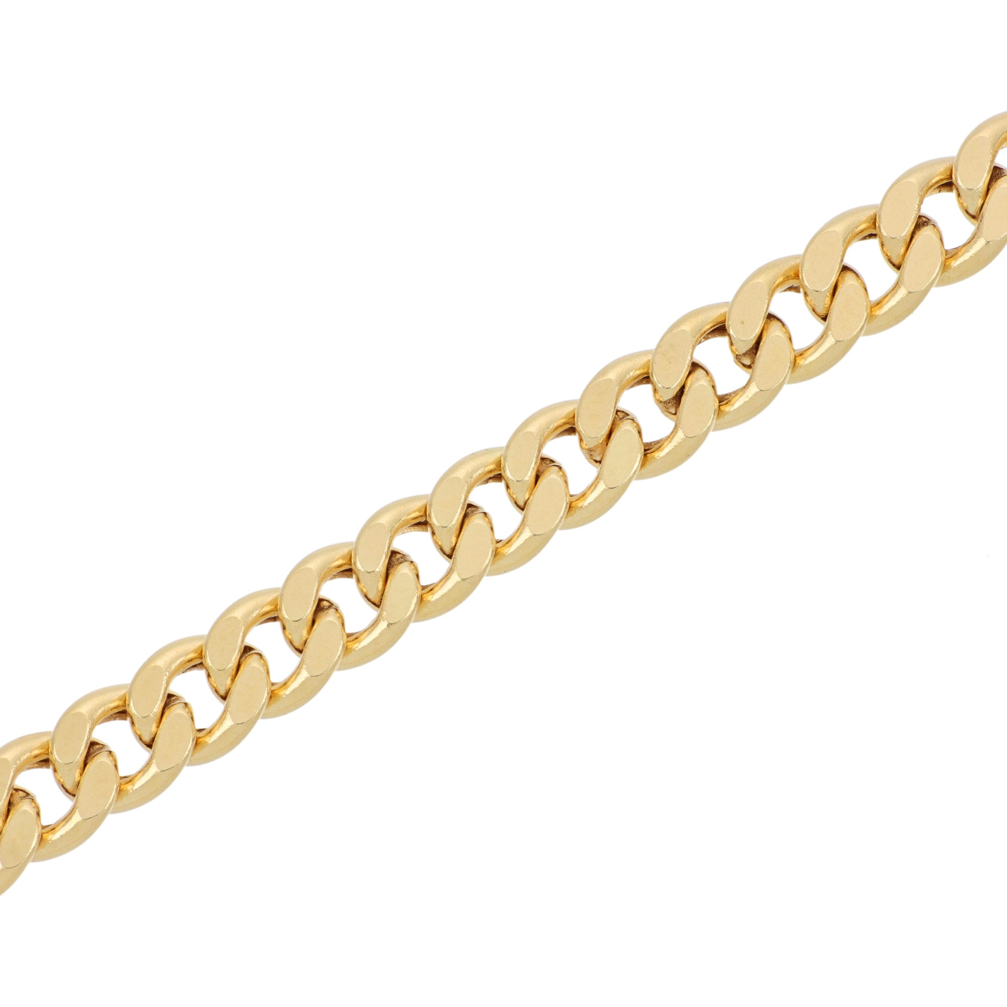Detail Yellow Gold Barbazzale Link Necklace