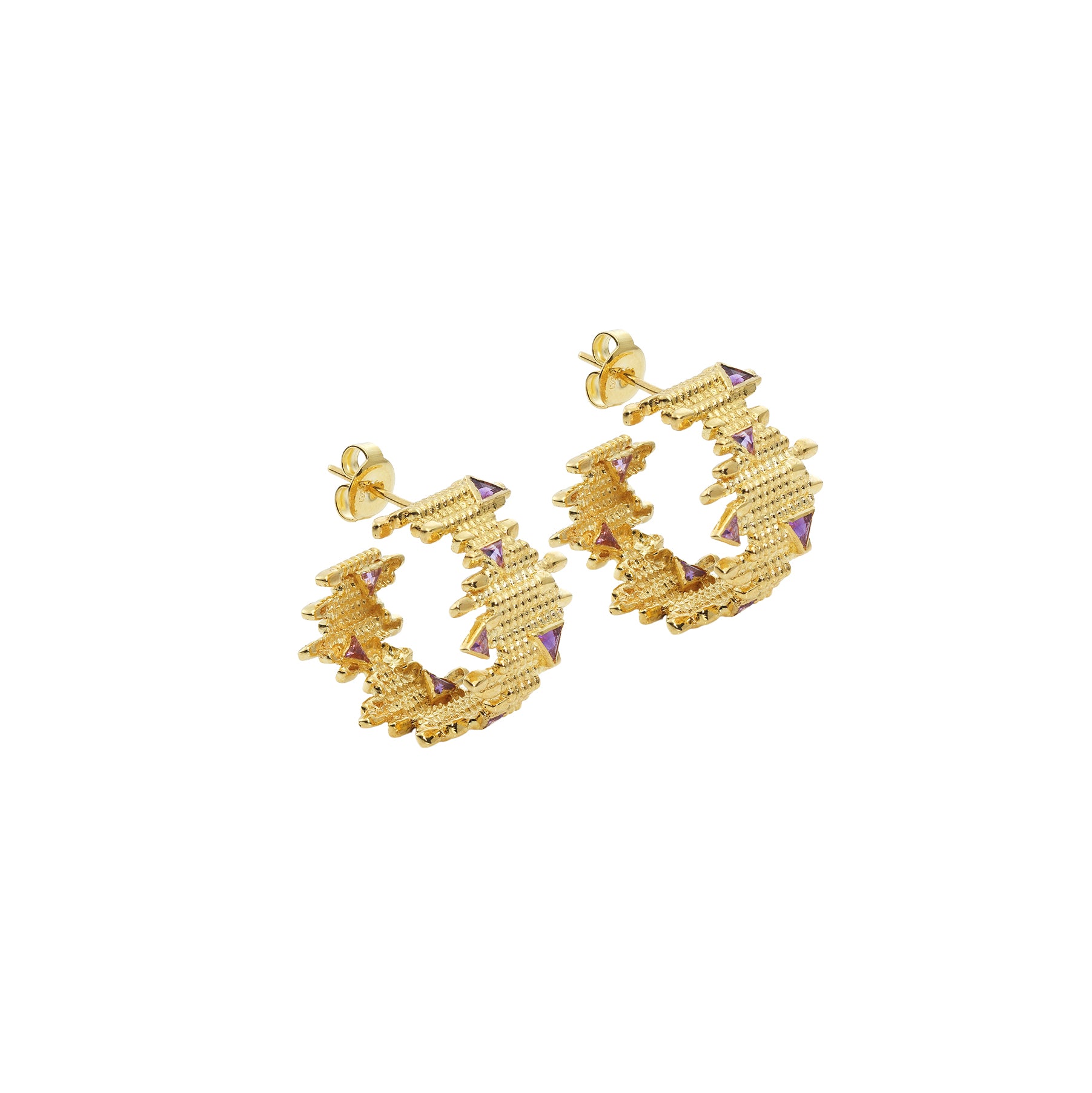 Aralyn Earrings with Tourmalines