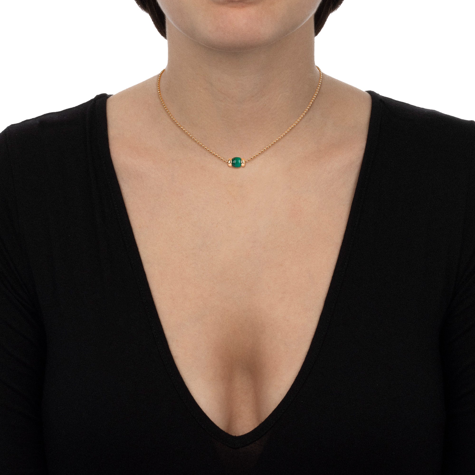 Worn - Le Carrousel Necklace Malachite