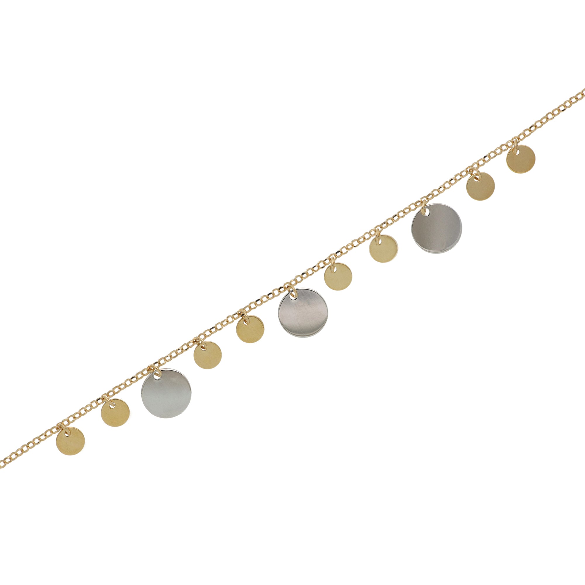 Gold Circles Charms