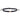 Concordia Black Bracelet with Letter M