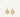 EARRINGS LUNARIA DIAMOND STUDDED