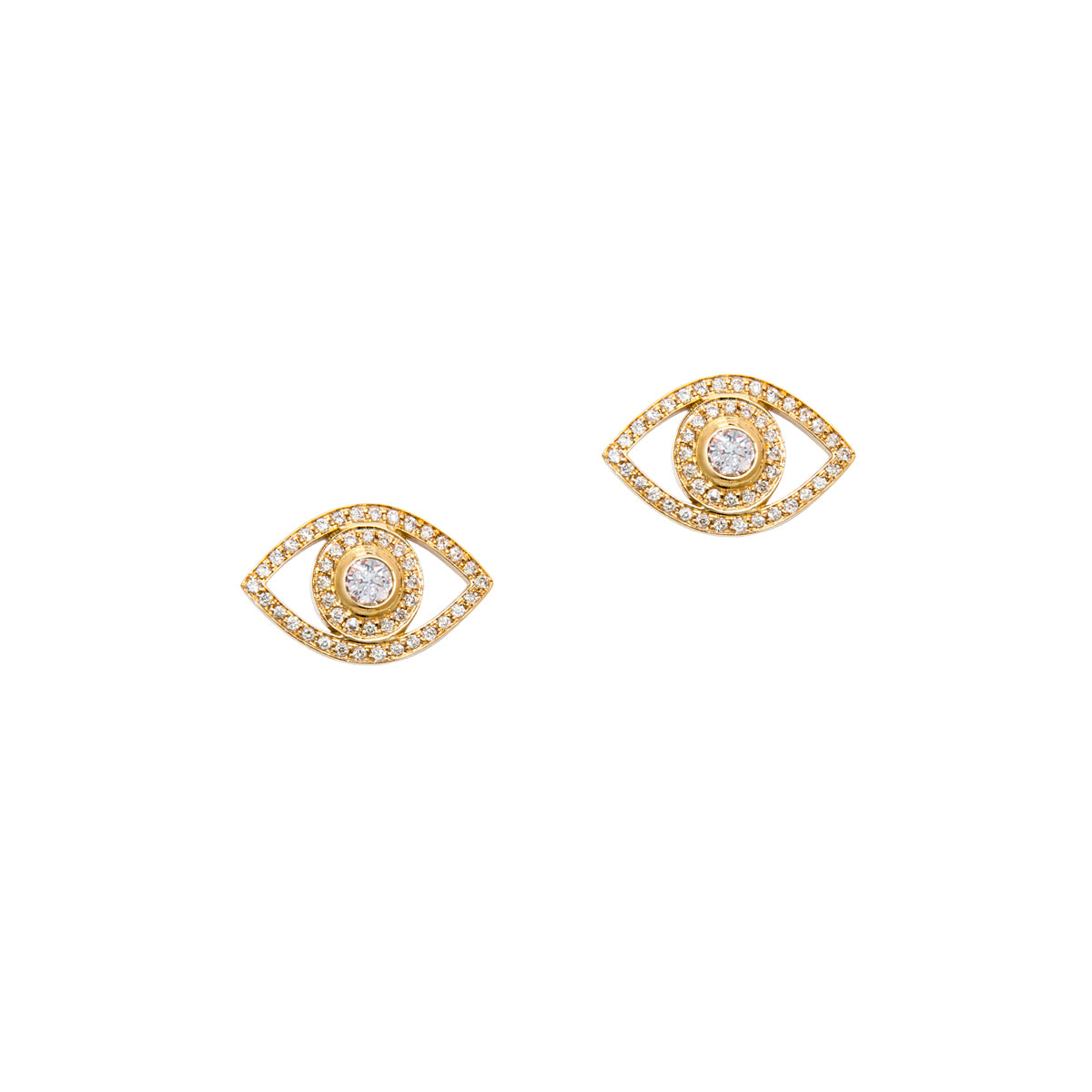 Mini Eye Earrings