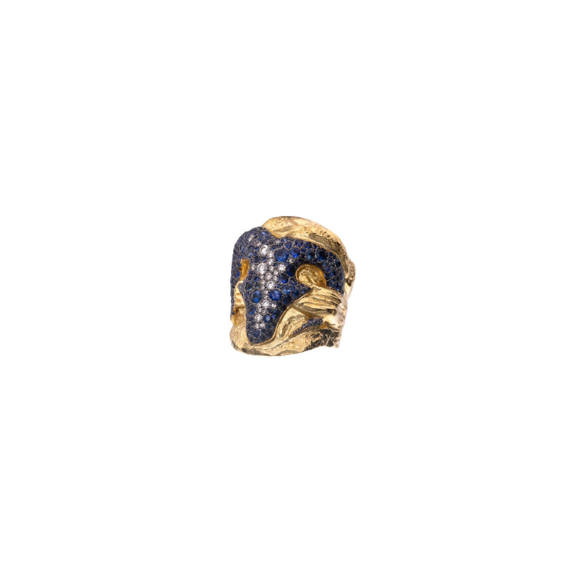 Side - The Maul Ring with Sapphires