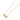 SLIDE+DIAMONDS FULL MOON NECKLACE