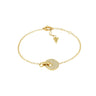 Giove Bracelet Yellow Gold Diamonds Pavé