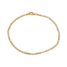 Yellow and White Gold Fantasy Link Bracelet