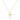 Cross Necklace in Yellow Gold
