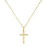 Cross Necklace in Yellow Gold