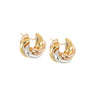Tri-Colour Earrings