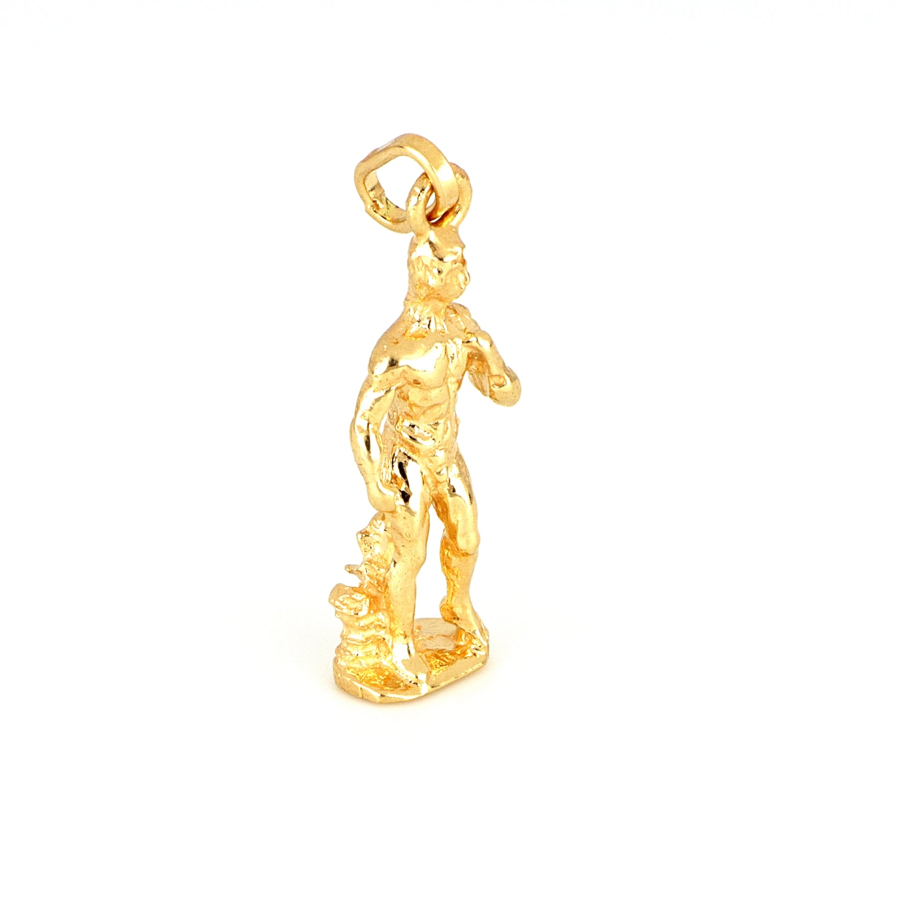 Michelangelo's David Charm Pendant