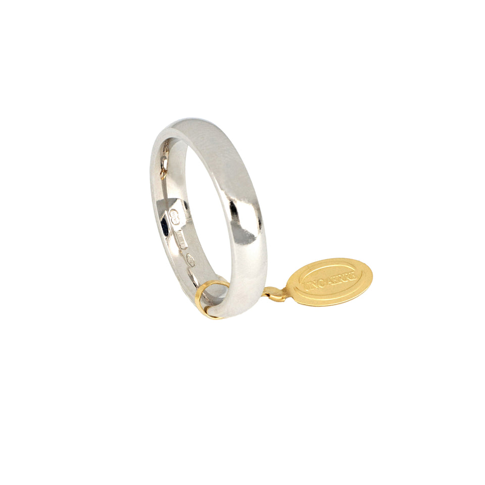 White Gold Wedding Band