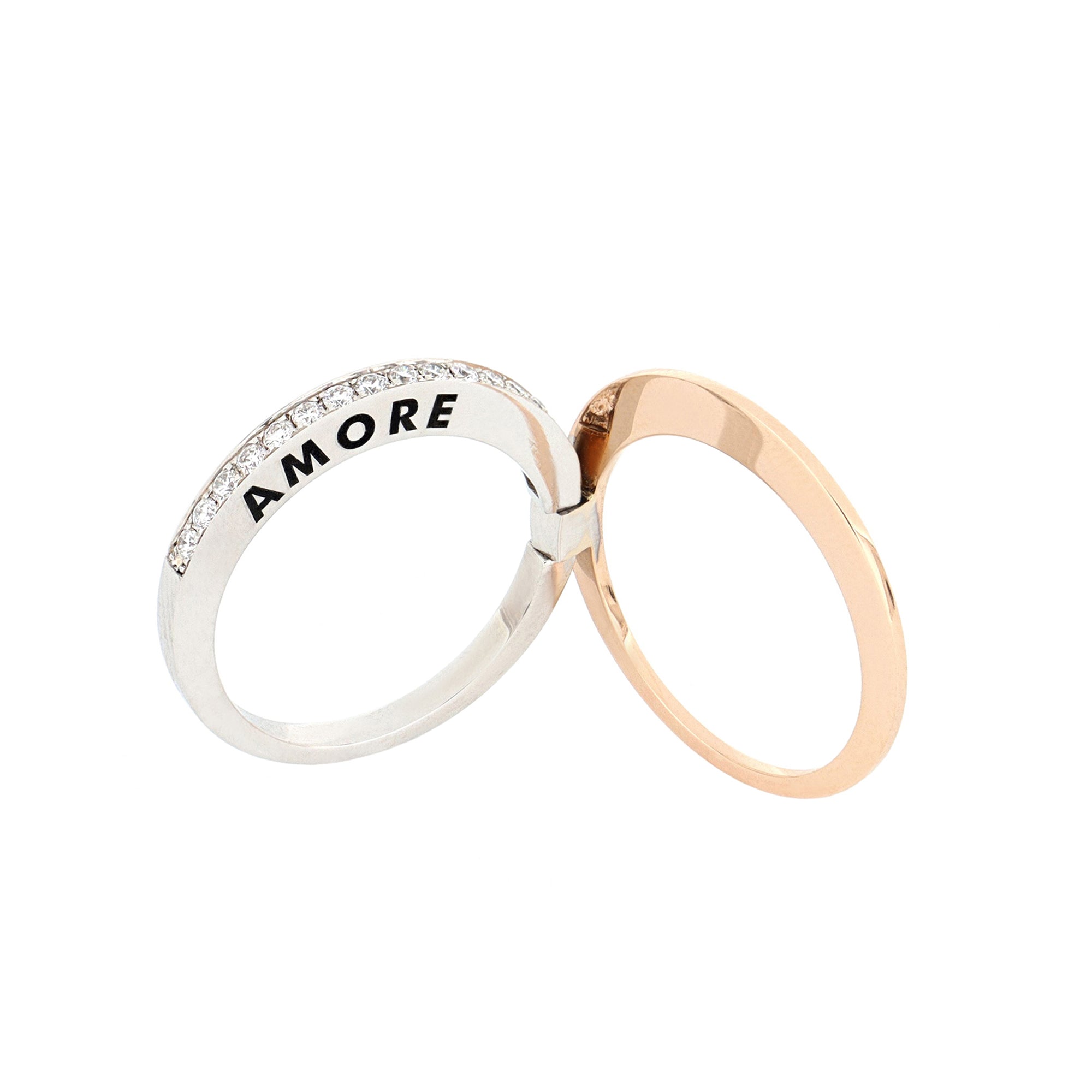 Video Secret Ring With Diamonds