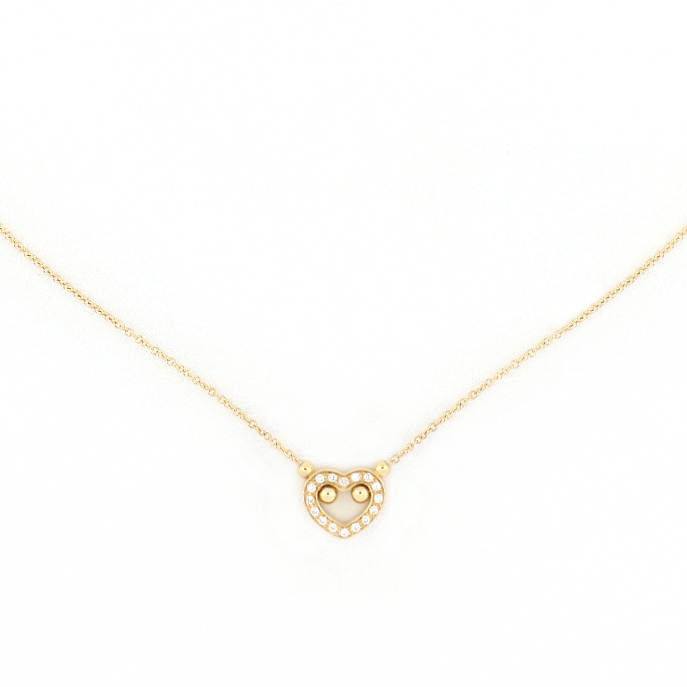 Video Armonia Necklace With Diamonds Pavè