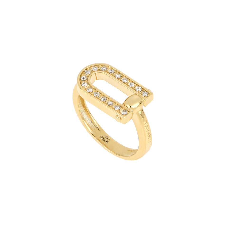 Legami Ring with Diamonds Pavé - Video