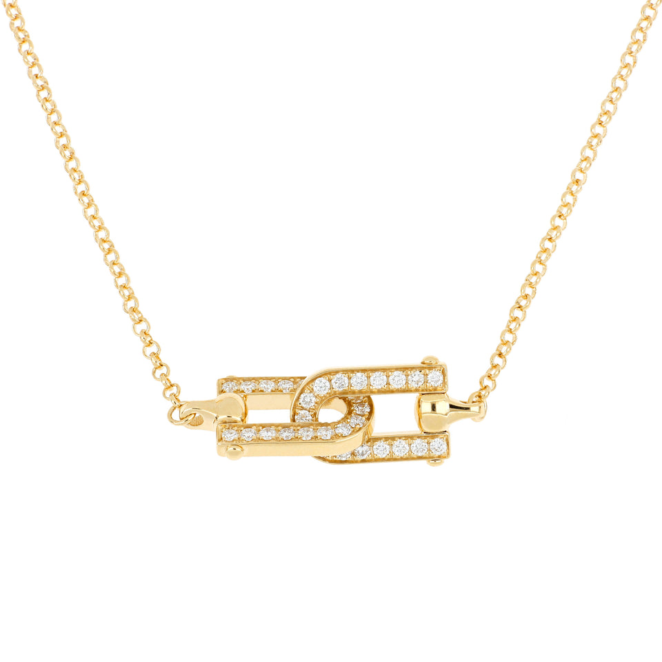 Legami Necklace with Diamonds Pavé - Video