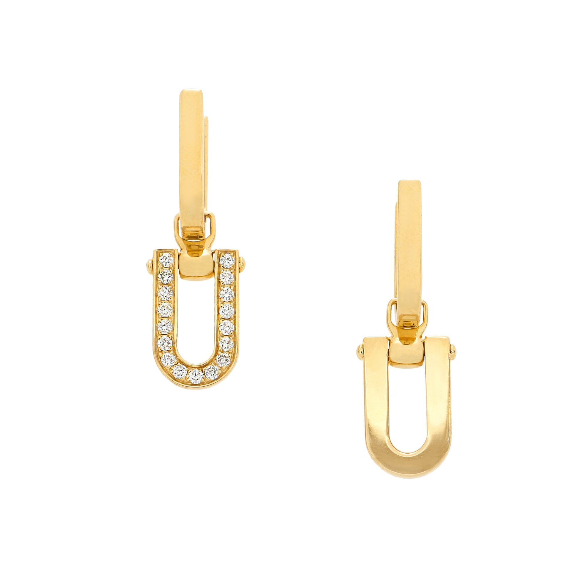 Legami Earrings with Diamonds Pavé - Video