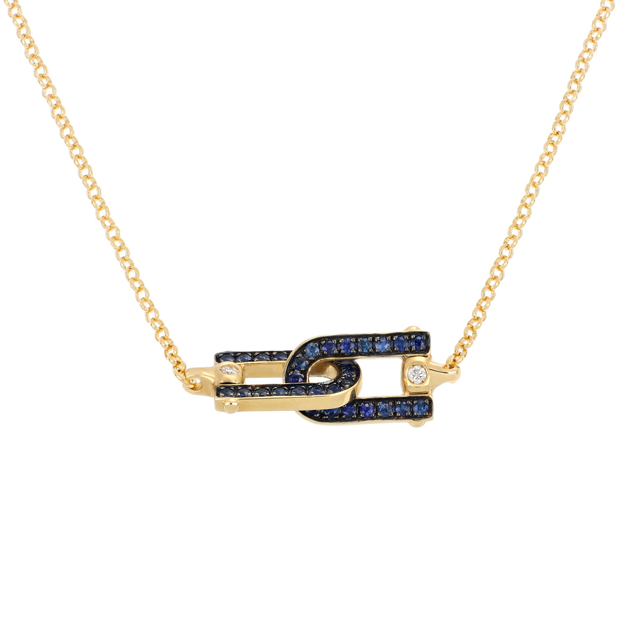 Legami Necklace Sapphires and Diamonds - Video