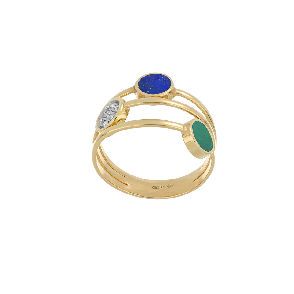 Video Brio Multicolor Circles Ring