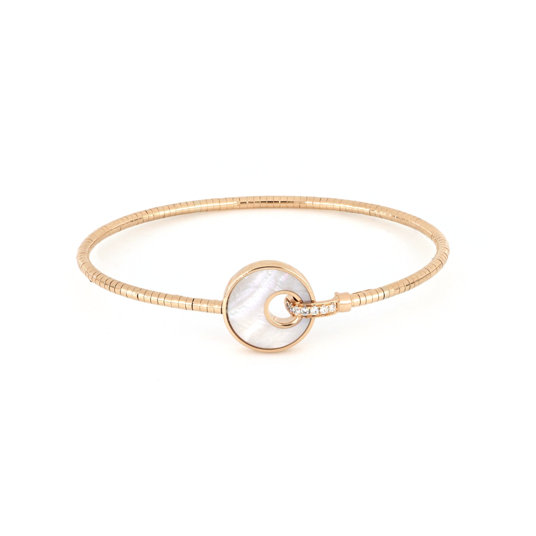 Giove Bangle Natural Stones And Diamonds