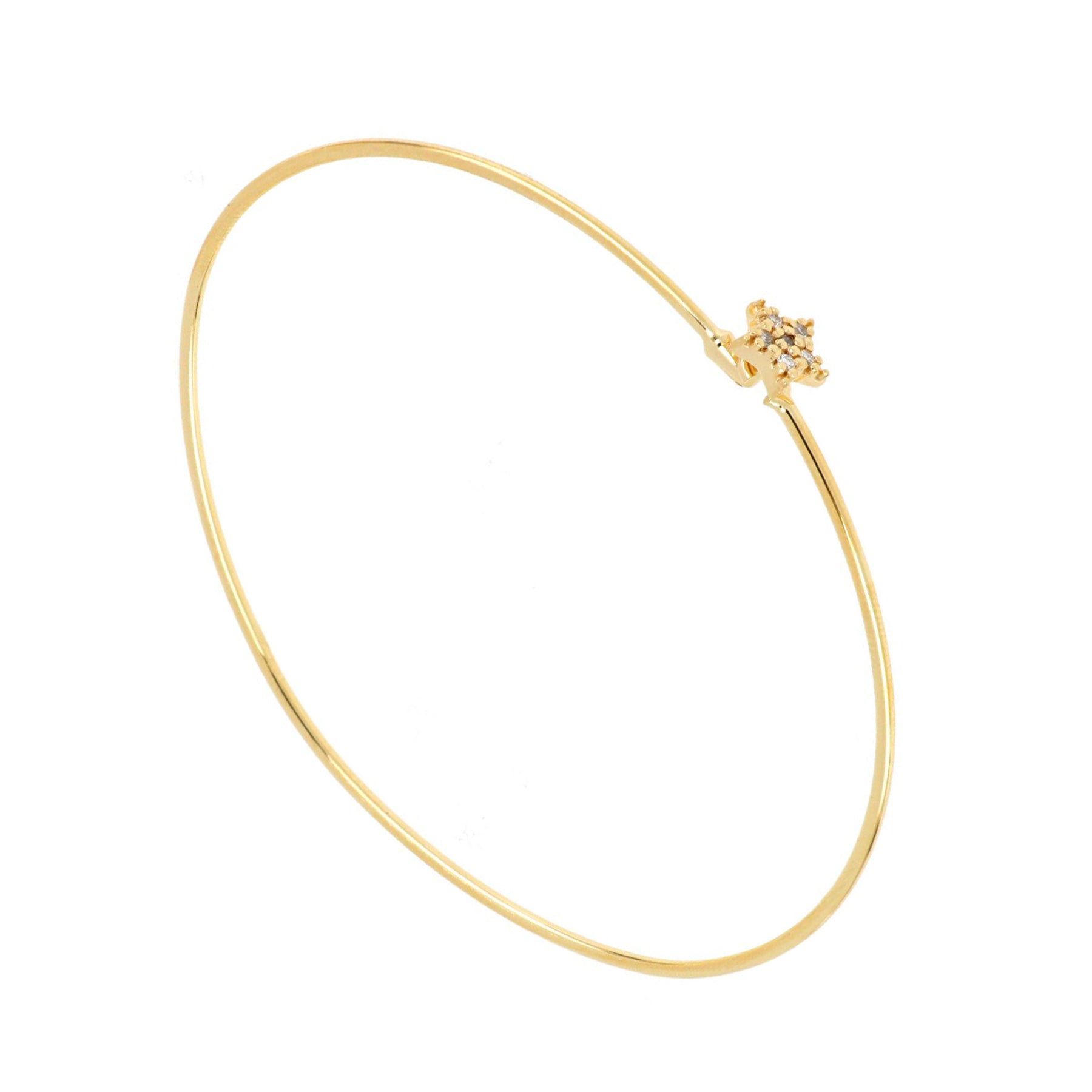 Mimì White Star Bangle