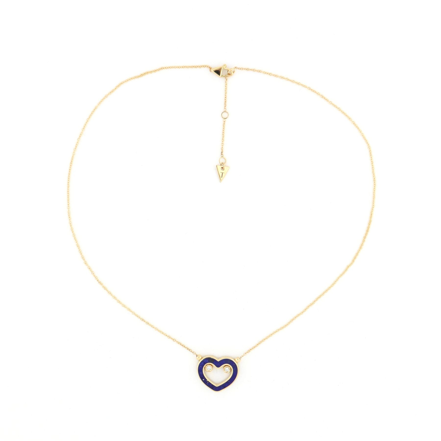 Armonia Necklace Lapis lazuli and Diamonds