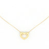 Armonia Necklace Polished Gold And Diamonds Detail