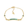 Unica Bracelet Malachite and Diamonds