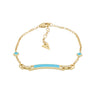 Unica Bracelet Turquoise and Diamonds