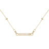 Detail Unica Necklace Mother of Pearl and Diamonds