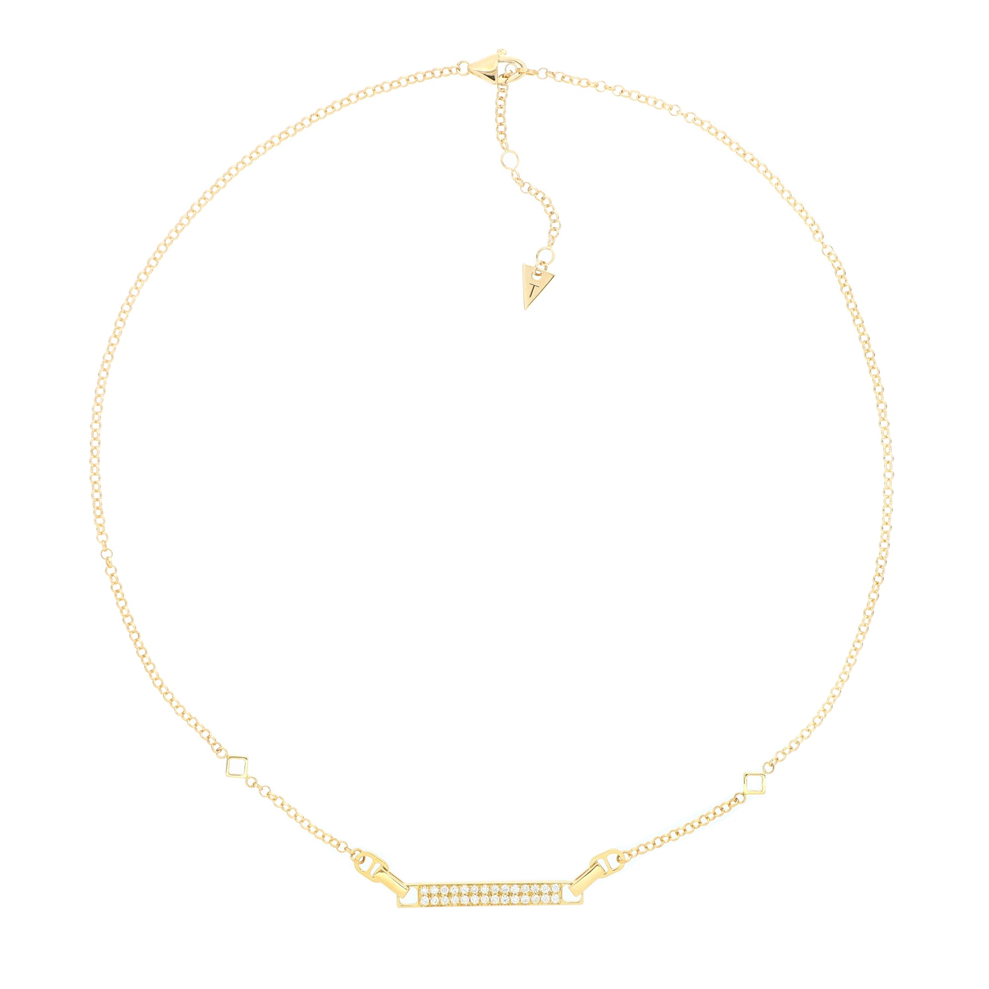 Unica Necklace with Diamonds