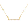 Detail Unica Necklace with Diamonds