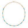 Unica Choker Turquoise and Diamonds